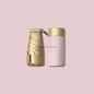 15cm Ultra Mini Pink Gold Coating UPF50+ Portable All Weather Umbrella